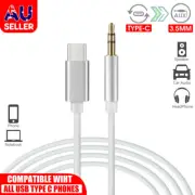 Type C USB-C to 3.5mm Male Audio AUX Cable Adapter For iPhone 15 16 Samsung S25