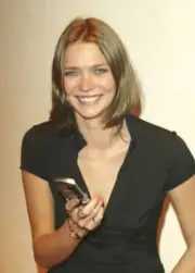 Model Jodie Kidd at the launch party celebrating Vodafones new se- 2004 Photo 6