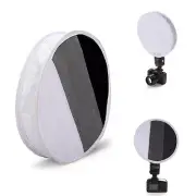 2in1 30cm 18% Gray Black Card White balance Board+Round Flash Diffuser Softbox