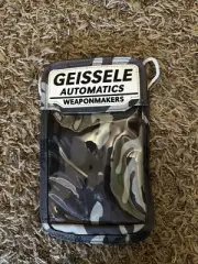 GEISSELE CREDENTIAL/BADGE HOLDER Multicam Black Grey Camo Shot Show