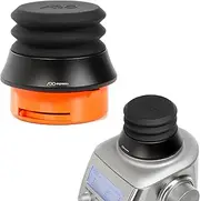 [ARO Espresso] Aluminum Single Dose Hopper with Silicone Bellows and Integrated Anti-Popcorn Baffle | Compatible with Breville/Sage Smart Grinder Pro