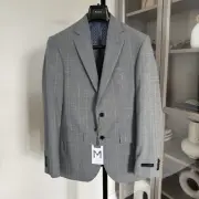 Ted Baker London Endurance Wool Grey Green Check Jarrow Sport Coat 38R NEW