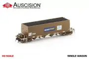 Auscision (NCH-111) NHHF Coal Hopper Wagon Grime- PN & Varley Logos - Single Car