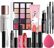xixibuy Maquillaje, Makeup gift, Professional make up set for teenage girls 13-15, All in one makeup kit for women full kit, Cosmetics teenagers, Makeup palette(14PCS)