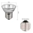 25W Halogen Heat Lamp UVA UVB Basking Lamp Heater Light Bulb For Reptiles For~