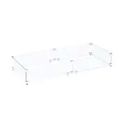 Celestial Fire Glass Tempered Fire Pit - Rectangular - FG-36-12