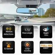 Camera HD 1080P For Cars Reversing Radar Recorder Flexible Camera Blackbox DVR
