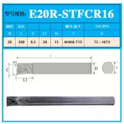 E20R-STFCR16 20MM Center Effluent Tungsten Turning Tool Holder Boring Bar For TC