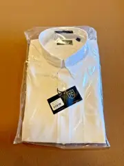 Allen Edmonds White Long Sleeve Button Down Dress Shirt for Men - Size XL
