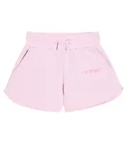 [Off-White Kids] Off-White Kids Big Bookish cotton shorts Y 8 purple