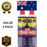WD-40 Lubricant 425g x2 Trade Pack For Stuck Metal Parts Clean Tools Aus Made