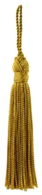 Chainette Tassel, Style# RT03, Color# D05 - Brass Gold [Set of 10]