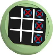Electronic Board Games | 4-in-1 Noughts and Crosses Game Classic Board Games | Compact Handheld Puzzle Game Console Educational Toys for Children Adults