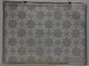 Threshold 4 Christmas Gold & White Snowflake Placemats 14x19 NWT