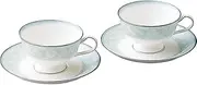 [Noritake] P97221/4408 Cup & Saucer (Pear Set) (Both Coffee and Tea), 6.9 fl oz (190 cc), Fairmont 2 Guests, Bone China