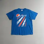 《白木11》 USED PEPSI TEE 美國 百事可樂 藍色 短袖 T恤 B