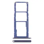 For Nokia G10 COMPATIBLE SIM + SIM + Micro SD Card Tray Blue