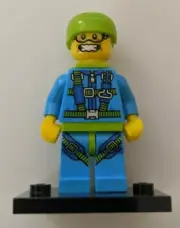 LEGO MINIFIGURES SERIES 10 ~ SKYDIVER ~ NEW LOOSE