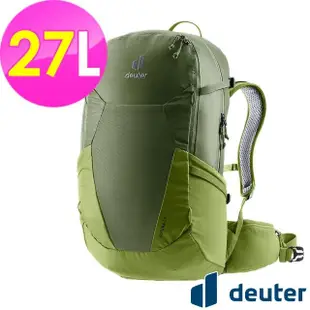 【deuter】FUTURA 27L透氣網架後背包(3400321綠/戶外露營/休閒健行/自助旅行/登山包)