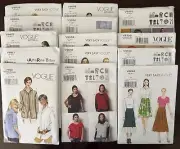 14 Vogue Sewing Patterns - your choice