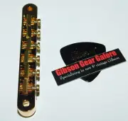 Gibson Les Paul Bridge ABR-1 Tune-o-matic Gold Guitar Parts R9 Custom T Project