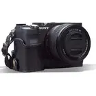 MegaGear Sony Alpha A7C Ever Ready Genuine Leather Camera Half Case