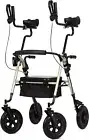 NEW 2025 ELENKER Upright Walker Forearm Rollator Walker Stand Up Rolling Walker