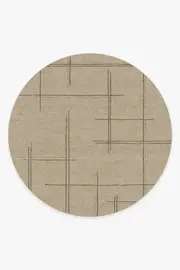 245' Round | Machine Washable Runner Rug | Kid & Pet Friendly | Indoor Rug | Stellan Latte Brown Rug | Ruggable