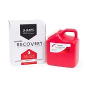 The Sharps Disposal by Mail System Pro-Tec Mailback Sharps Collector, 2 Gallon,