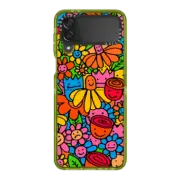 Galaxy Z Flip4 Impact Case Flowers by Matthew Langille