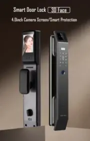 3D Face Recognition Camera FingerPrint Password Security Lock Smart Door Lock
