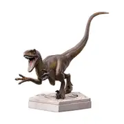 Jurassic Park Velociraptor A Icons Statue Action Figure 4.9in
