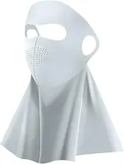 [Generic] Sun Protection Masque,UV Protection Face Shield Masque - Breathable Cooling Protector, Neck Gaiter Facial Covering for Gardening Riding