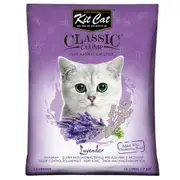 Kit Cat Bentonite Lavender Clumping Cat Litter - 10L