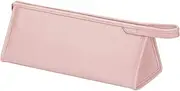 [Generic] Pink Travel Case for Airwrap - Hair Straightener Travel Pouch | Toiletry Bag | Portable Hair Dryer Carrying Bag | Protective Mat Case Cover Holder for Curling Iron, Wand & Styling Tools, Single