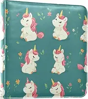 Photo Album Picture Book For Photos Self Adhesive Pages Photo Book Album Family Albums For Photos 4x6, 5x7, 6x8 Photos Cartoon Cute Unicorns