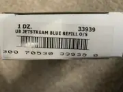 Uniball 33939 UB Jetstream Blue Refill o/s 12/refills