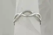 Sterling Silver Celtic Infinity Knot Wedding Ring Made Ireland BORU various size