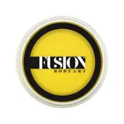 Fusion Body Art Face Paint Cake Prime - Bright Yellow 32g