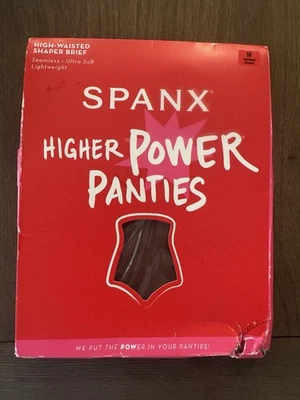 SPANX Women Higher Power Panties, Chestnut Brown Size Medium