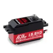 15.5KG Low-Profile High-Torque Steering-Servo - Brushless Digital Metal Gear ...