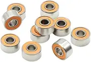 YFVFAGDMKV 2Pcs Fishing Reel Bearings S693 2RS CB ABEC7 LD 3 * 8 * 4 mm Stainless Steel Hybrid Ceramic Ball Bearing S693-2OS CB S693RS