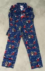 New Peter Alexander Ladies Disney Fantasia print flannelette pyjama set Size S