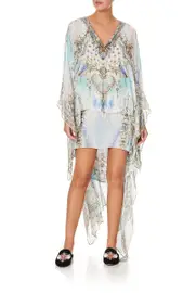 LONG SHEER OVERLAY DRESS GATSBYS GIRL