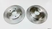 2 x Rear Brake Discs Compatible with Chrysler Voyager RT/Journey JC 2008-2017 BBD/RT/001A
