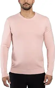 [X RAY] Crewneck Sweater for Men Slim Fit Ultra Soft Fitted Pullover Mens Sweaters, Regular or Big & Tall Sizes