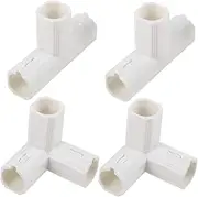 ASAKKURA Playpen Connectors Kit 4pcs Replacement Connectors Childsafe Materials for Playpen