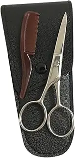 Beaupretty 1Set Eyebrow Scissor Stainless Steel and Beard Cutter Durable Grooming Tool for Home and Professional Use for Precise Eyebrow Trimming and Facial Hair