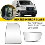 CK4Z17K707C 2pcs For Ford Transit Right Side Passenger Mirror Glass Upper&Lower