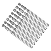 1/8" Shank 2.6mm Tungsten Carbide CNC Precision Micro PCB Drill Bits 8-Pieces